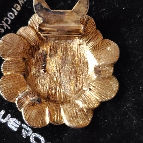 Vintage‎ Gold Roman Coin brooch/ Clip - Picture 6 of 10